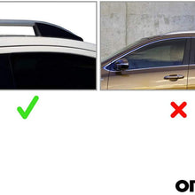 OMAC Roof Racks Cross Bars Carrier Cargo Racks Rail Aluminium Black Set 2 Pcs for BMW 5 Series (E39) 1996-2003