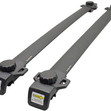 Cross Bars Compatible With 2007-2015 JEEP PATRIOT, Factory Style Aluminum by IKON MOTORSPORTS