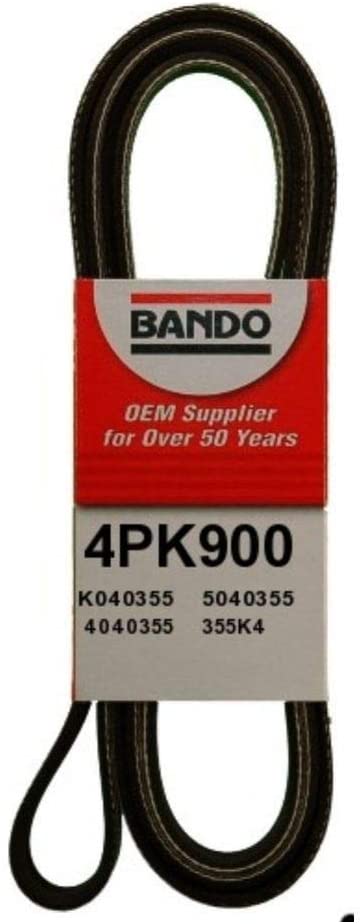Bando 4PK780 OEM Quality Serpentine Belt (4PK900)