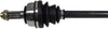 GSP NCV36045 CV Axle Shaft Assembly - Left Front (Driver Side)