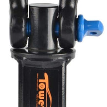 Towever 83710 Shackle Hitch Receiver 2 Inch(360 Degree Rotate D Ring for Towing Strap), Tow Hitch Accessories for Vehicle, Off-Road Recovery
