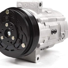 AC Compressor TBVECHI A/C AC Compressor Air Conditioner Compressor W/Clutch Fit for 2001-2004 Saturn L100 L200 LS LS1 LW1 LW2 2.2L