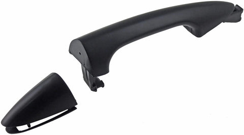 Dorman 92170 Front / Rear Passenger Side Exterior Door Handle Without Keyhole for Select Hyundai Models, Primed Black
