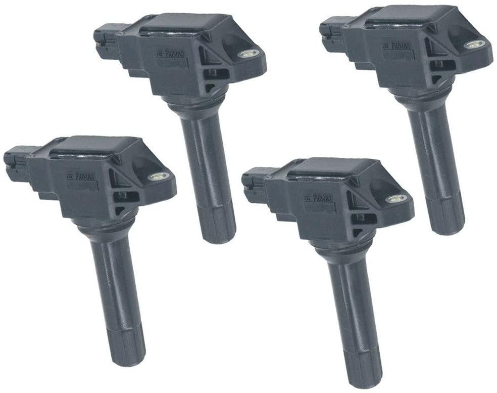 Germban 22433-AA700 Ignition Coil Set of 4pcs Fits for 2015-2018 Subaru WRX BRZ Outback Legacy Forester Scion FRS 2.0L 2.5L