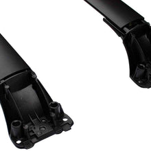TRIL GEAR Top Roof Rail Rack Cross Bars Compatible with 14-19 Highlander XLE Limited Black Aluminum Luggage Carrier