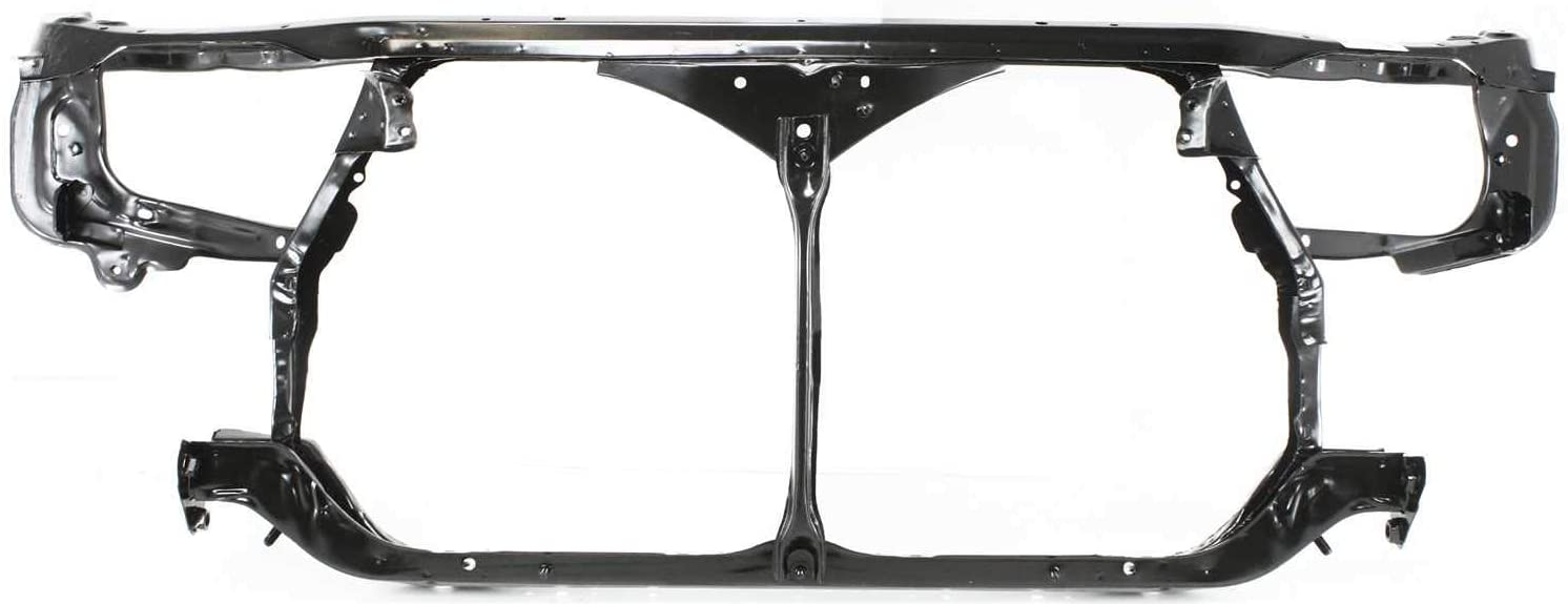 Radiator Support Assembly Compatible with 1992-1996 Toyota Camry Black Steel