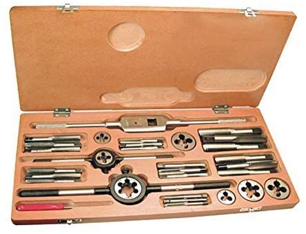 Uniq World Wide British Association Tap and Dies Set 0 to 6