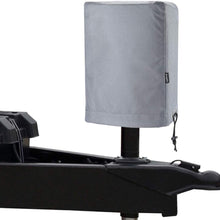 BougeRV 600D Polyester Electric Tongue Jack Cover RV Accessories Universal Trailer RV Electric Tongue Jack Protective Cover Camper Accessories for Outside (Large Size 14″H x 5″W x 10″D)