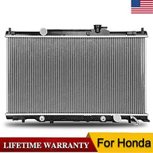 Radiator with Oil Cooler Compatible with 02-06 Honda CR-V EX, LX / 2003 Honda CR-V Base/Element DX / 2004-2006 Honda Element EX, LX/Honda CR-V EX-L, SE(Excl 2004 Honda CR-V EX-L, SE) L4 2.4L