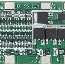 ZEFS--ESD Electronic Module 6S 15A 24V PCB BMS Protection Board for 6 Pack 18650 Li-ion Lithium Battery Cell Module 5032mm