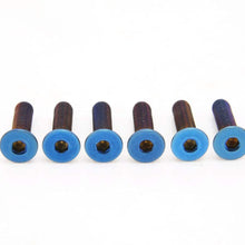 Kyostar Stainless Steering Wheel Screw Bolts Burnt Titanium Blue Steering Wheel Bolts Screw