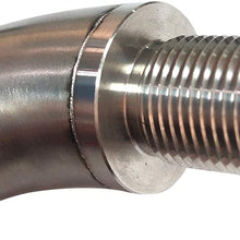 Ternence Flynn 90 Degree J-Style Oxygen Sensor Restrictor Fitting with Adjustable Gas Flow Inserts, O2 Sensor Defouler Fit for M181.5 Thread Oxygen Sensor