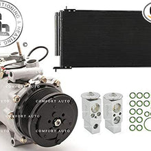 Comfort Auto New AC Compressor KIT with Condenser 2002 2003 2004 2005 2006 Honda CR-V 2.4L 1 Year Warranty