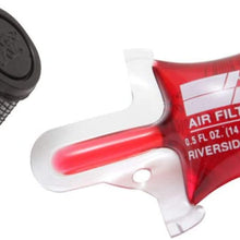 K&N Universal Clamp-On Air Filter: High Performance, Premium, Replacement Engine Filter: Flange Diameter: 0.3125 In, Filter Height: 1 In, Flange Length: 0.625 In, Shape: Round Tapered, RU-3490
