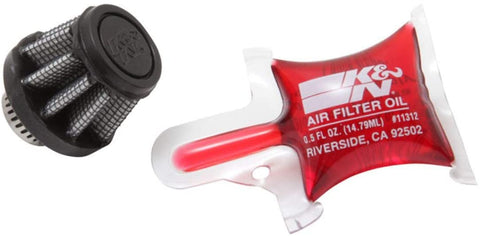 K&N Universal Clamp-On Air Filter: High Performance, Premium, Replacement Engine Filter: Flange Diameter: 0.3125 In, Filter Height: 1 In, Flange Length: 0.625 In, Shape: Round Tapered, RU-3490