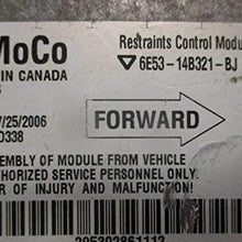 REUSED PARTS Bag Control Module Fits 06-08 Fits Ford Fusion 6E53-14B321-BJ 6E5314B321BJ