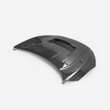 QQJK Suitable for Honda Civic Type-R Civic FC/FK8 Honeycomb Carbon Fiber Modified Hood Hood Car Hood Scoop Sport Racing Air Flow Intake Turbo Bonnet Hood Vent Grille Cover