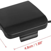 X AUTOHAUX Front Bumper Tow Hook Cover Towing Eye Cap for Benz C230 C240 C280 C320 C350