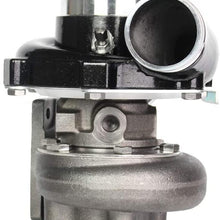 Supercell Turbos GEN Ⅱ GTX2867RS Red Point Milled Compressor Wheel Turbo 0.64A/R with Black compressor housing