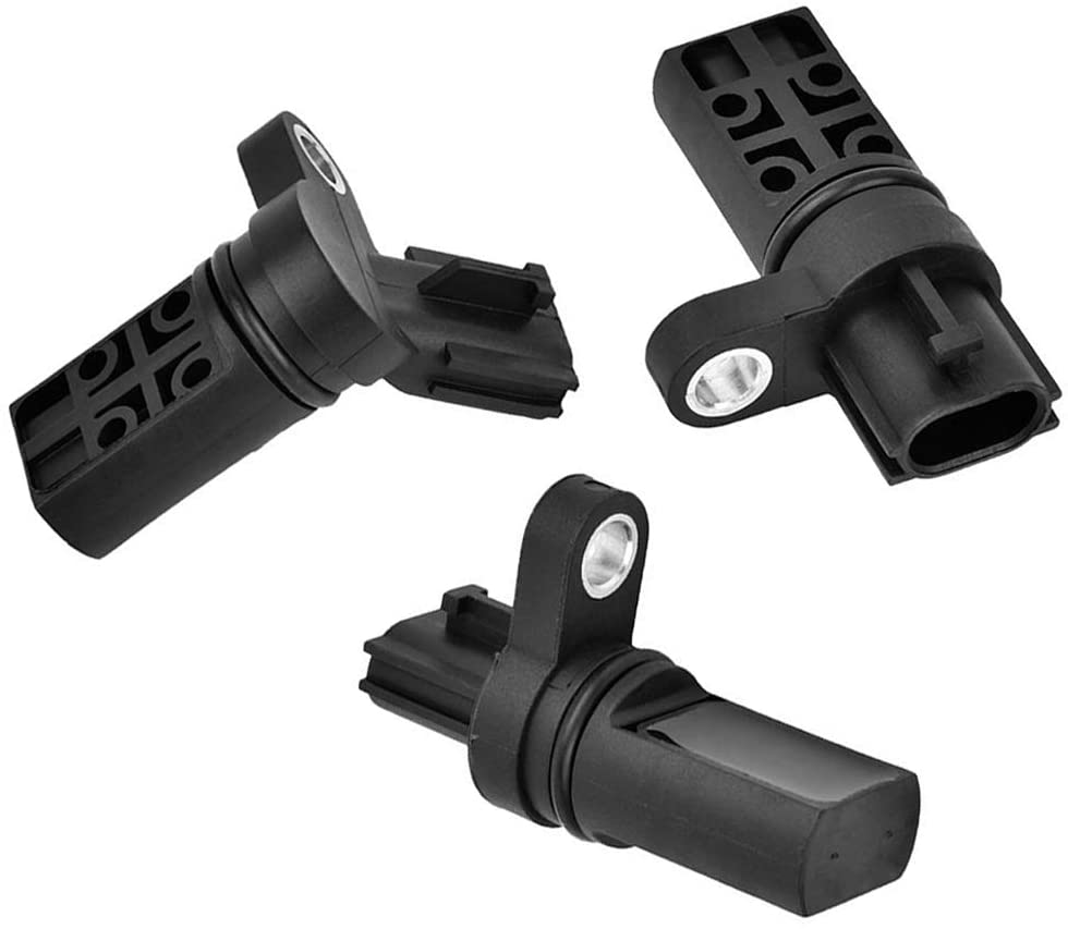 HY-SPEED 512-005 Camshaft Cam Crankshaft Position Sensor Kit CPS Sensor CKP Sensor works with 350Z Altima Maxima Murano Quest Infiniti FX35 G35 I35 M35 23731-AL61A 23731-6J90B 23731-AL60A 3.5L (Left+Right+Crankshaft)