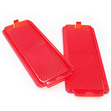 KOAUTO Front or Rear Door Reflector Compatible with 1999-2007 Ford Super Duty and 2000-2005 Ford Excursion