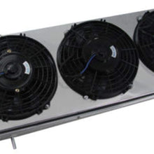 OzCoolingParts 84-01 Jeep Cherokee Radiator Fan Shroud Kit, Full Aluminum Radiator + 3 x 9" Electric Cooling Fan w/Shroud for 1984-2001 Jeep Cherokee XJ 2.5L/4.0L