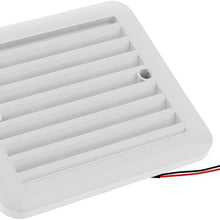Gazechimp RV Trailer Caravan Motorhome Interior Air Vent Ventilation Exhaust Fan Strong Wind Cooling Fan 12V - Black