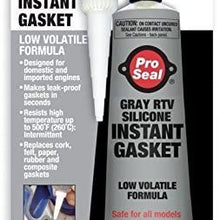 TPP Pro Seal 3 Oz. Gray RTV Silicone Instant Gasket 79006 Proseal
