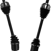 AutoShack DSK662154 Pair of 2 Front Driver and Passenger Side CV Axle Drive Shaft Assembly Replacement for 2004-2006 Acura TL 2003 2004 2005 2006 2007 Honda Accord 3.0L 3.2L