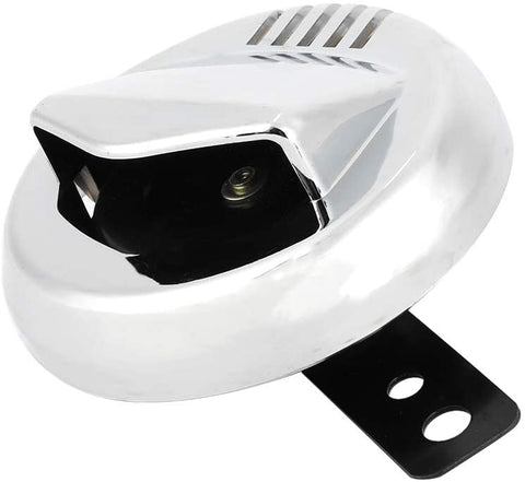 12V Motorcycle Horn,2A 110dB Vintage Motorcycle Electric Horn,Loudspeaker Super Loud compatible with Universal Motorcycle
