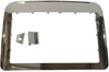 Longroadaccess Volvo VNL 2004-2017 Semi Truck Chrome Steel Bug Shield Wind Deflector