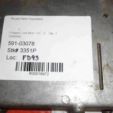 REUSED PARTS Chassis ECM Transmission Left Hand Engine Compartment Fits 95-96 Avenger 16972