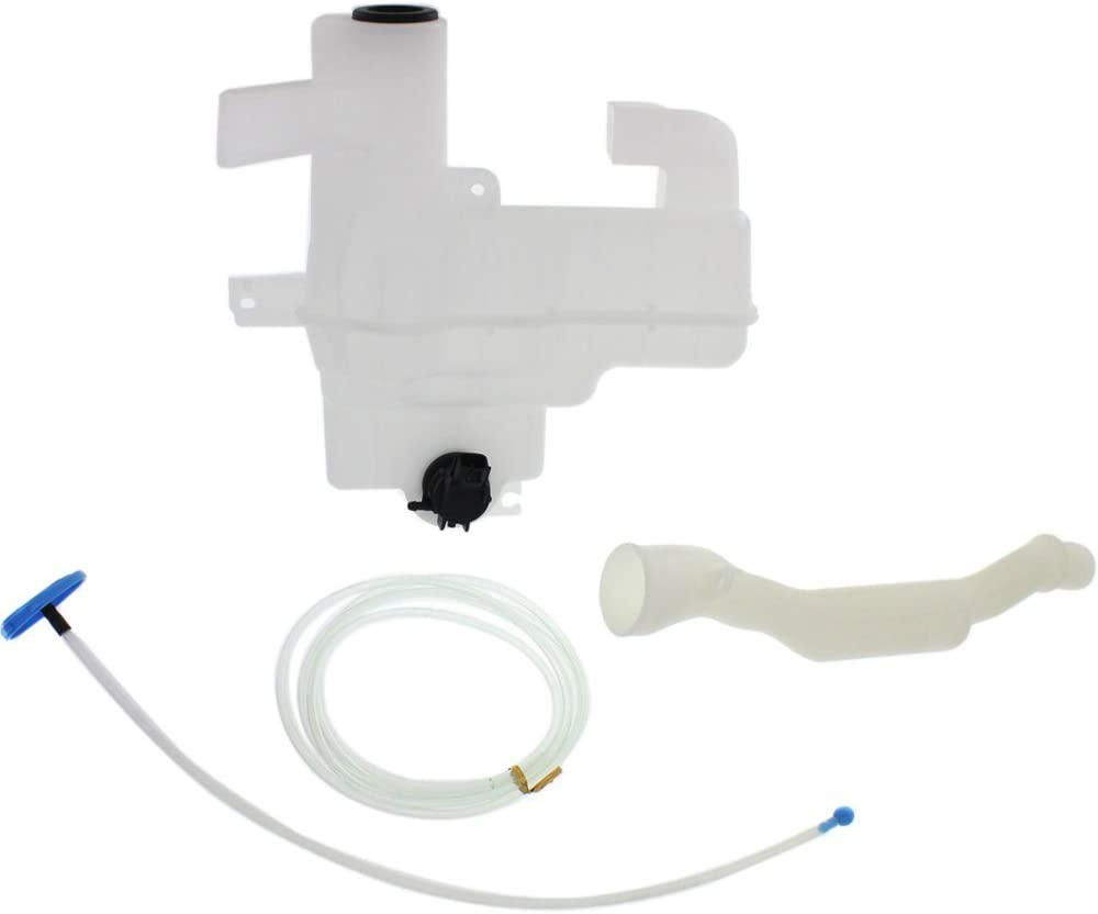 Windshield Washer Tank Assembly compatible with Honda Civic 13-15/Acura Acura ILX 13-18 W/Pump Inlet and Cap