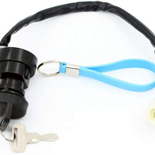 QAZAKY Ignition Key Switch Replacement for Yamaha YFM80 YFM100 YFA125 YFM225 YFM250 YFM350 YFZ350 Badger Champ Breeze Moto-4 Banshee Big Bear Warrior 80 100 125 350 YFM350FW YFM350ER YFM350X