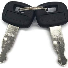 Notonmek RC411-53933 Ignition Keys 8 Pack 459A RC461-53930 for Kubota KX121-3 KX161-3 KX41-3 KX71-3 KX91-3 U15 U17 U25S U35 L39 L45 L47 L48