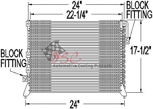 OSC Cooling Products 3083 New Condenser