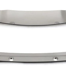 Front+Rear Bumper Skid Guard Plate Bar Compatible With 2017-2019 Honda CRV | Stainless Steel S/S 304 CR-V by IKON MOTORSPORTS