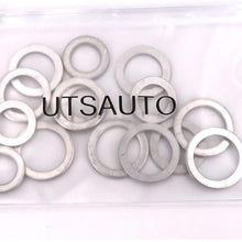 UTSAUTO Oil Crush Washers/Drain Plug Gaskets 15 Packs Replacement for Part # 94109-20000, 94109-14000, 90471-PX4-000 for Honda Accord Acura Civic Ridgeline Odyssey CRV CR-V Pilot Fit Element