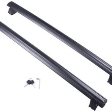 Liftstrut 2 Pcs Roof Rack Cross Bars Luggage Carrier Black Bar fit for Jeep Grand Cherokee 2011-2018 Aluminum top roof rack crossbars(Not fit SRT & Altitude Models)