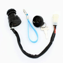 QAZAKY Ignition Key Switch Replacement for Yamaha YFM80 YFM100 YFA125 YFM225 YFM250 YFM350 YFZ350 Badger Champ Breeze Moto-4 Banshee Big Bear Warrior 80 100 125 350 YFM350FW YFM350ER YFM350X