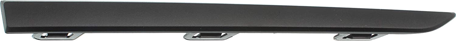Rear Bumper Molding Compatible with 2017-2018 Honda CR-V Textured Black EX/EX-L/LX Models Driver Side