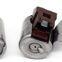 Transmission Shift Solenoid kit(5PCS) Replacement for Toyota Lexus Camry Corolla Estima Highlande Transmission Solenoid Kit U140E ES300 4 SP FWD V6 3.0L U140 RX 6 SP AWD V8 5.7L U240