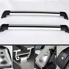 Kingcher Roof Rack Baggage for Honda Vezel HRV HR-V 2015 2016 2017 2018 2019 Luggage Holder Rail Carrier Cross Bar Crossbar