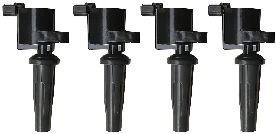 TRIL GEAR Set of 4 Ignition Coils DG522 UF-621 fit for 2009-2016 Ford C-Max Escape Fusion Lincoln MKZ Hybrid Mazda Tribute Mercury Mariner Milan L4 2.5L