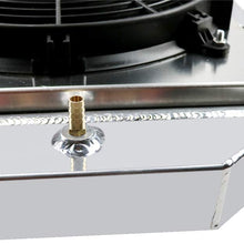 OzCoolingParts 66-79 Ford F-Series Radiator Fan Shroud Kit, 4 Row Core Full Aluminum Radiator + 2 x 12" Fan w/Shroud for 1966-1979 1967 68 77 78 Ford F100 F150 F250 F350 Truck Pickup, Bronco V8 Engine