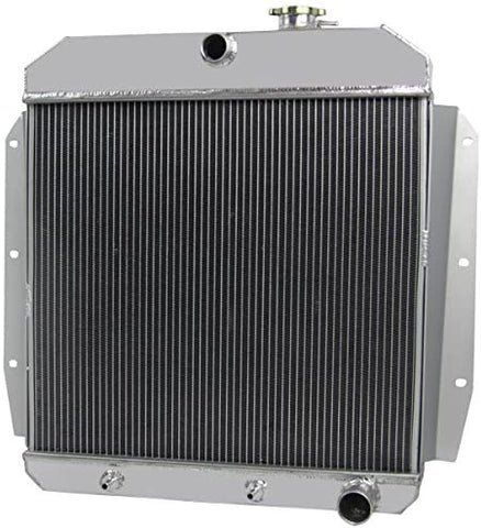 Primecooling 55MM 3 Row Core Aluminum Radiator for Chevrolet GMC Trucks Pickup 1955-1959