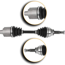 ECCPP CV Axle Drive Shafts fits for 2005-2010 for Chevrolet Pontiac Saturn HHR Cobalt G5 Ion 2.2L 2.4L Front Left Right