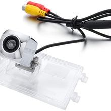 aSATAH Full HD Adjustable Angle Car Rear View Camera for Jeep Compass/Jeep Patriot/Jeep Liberty & Vehicle Camera Waterproof and Shockproof Reversing Backup Camera (Full HD Adjustable Angle)