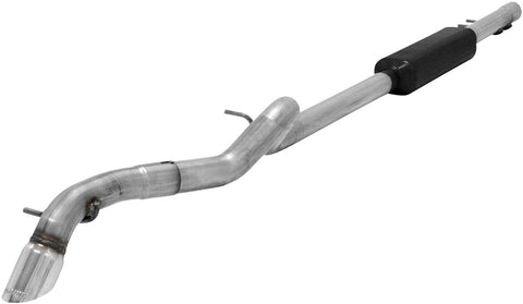 Flowmaster 817674 American Thunder 409S Single Rear Exit Cat-Back System with Moderate Sound