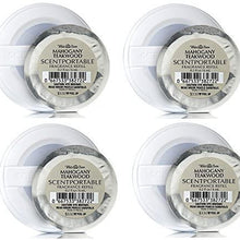 Bath & Body Works Mahogany Teakwood Scentportable Bundle of 4 Refill Discs